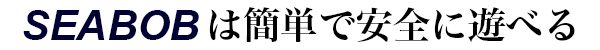 seabobは簡単で安全に遊べる